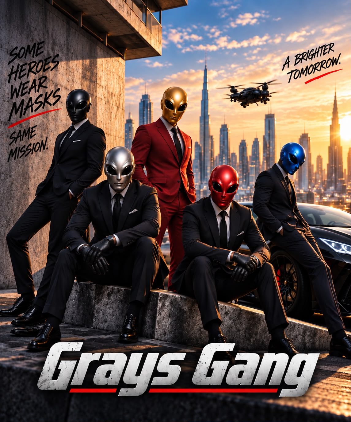 Grays Gang poster